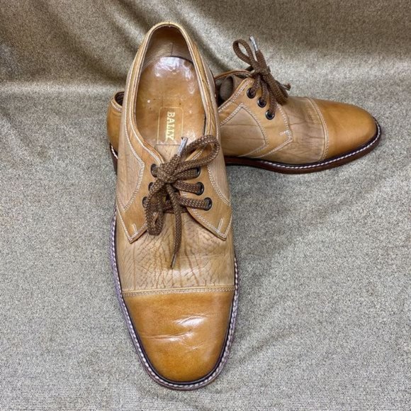 Vintage?Bally Leather Oxfords main image 7